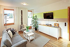 Haus Antonie - Ferienwohnung Füssen im Allgäu - FeWo Säuling - Wohnraum 2