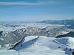 Haus Antonie - Ferienwohnungen in Füssen im Allgäu - Blick vom Breitenberg im Winter