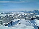 Haus Antonie - Ferienwohnungen in Füssen im Allgäu - Blick vom Breitenberg im Winter