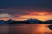 Haus Antonie - Ferienwohnungen in Füssen im Allgäu - Abendrot am Hopfensee