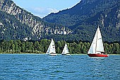 Haus Antonie - Ferienwohnungen in Füssen im Allgäu - Segeln Forggensee